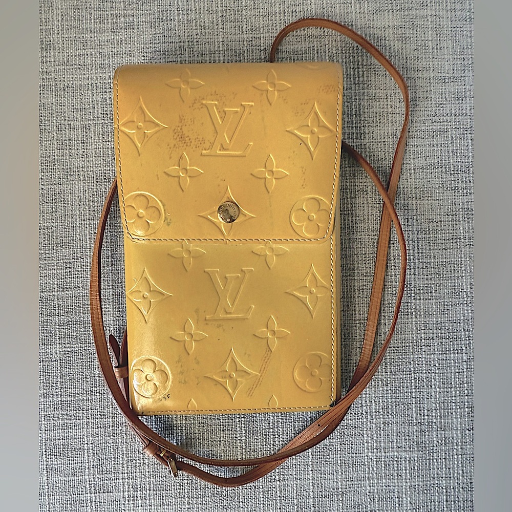 Louis Vuitton Gold Walter Crossbody Bag